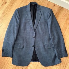 Jos. A. Bank 100 Wool Traveler Blazer Jacket Blue Men s Size 41 Regular