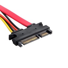 1 Pcs SATA Extension Cable 7 15 Pin Male to Female for Hard Drive SSD Power Data