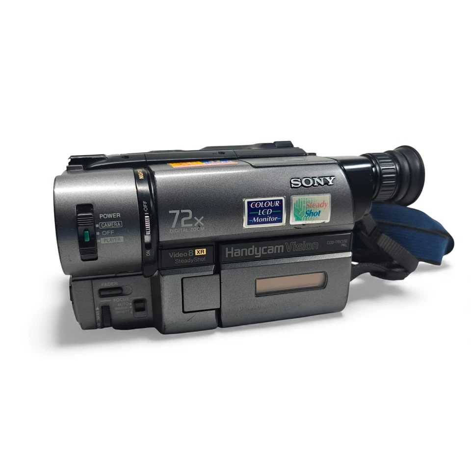 Sony Handycam CCD-TRV35E Camcorder 72x NightShot Video8 Tape Camera + Charger - Image 2 of 4