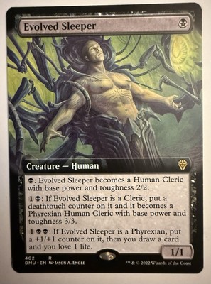 MTG Dominaria United - Evolved Sleeper (Extended Art) 402