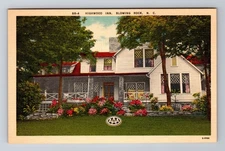 Blowing Rock NC-North Carolina, Highwood Inn, Advertising, Vintage Postcard