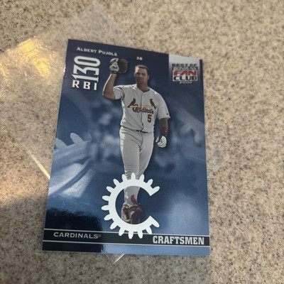 2002 Donruss Best of Fan Club Craftsmen /300 Albert Pujols #C15