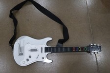 Rockstar Guitar Nintendo Wii Psyclone Essentials PSE6300 Silver Guitar