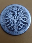 1876 German Empire 1 Pfennig Coin (Deutsches Reich)  Imperial Germany Coin — photo 3