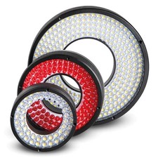 90mm White Ring Light Machine Vision LED 24V Detection and 90mm,