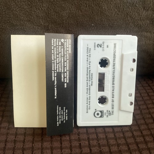 The Best Of Buffalo Springfield Retrospective Cassette Tape - Picture 4 of 4
