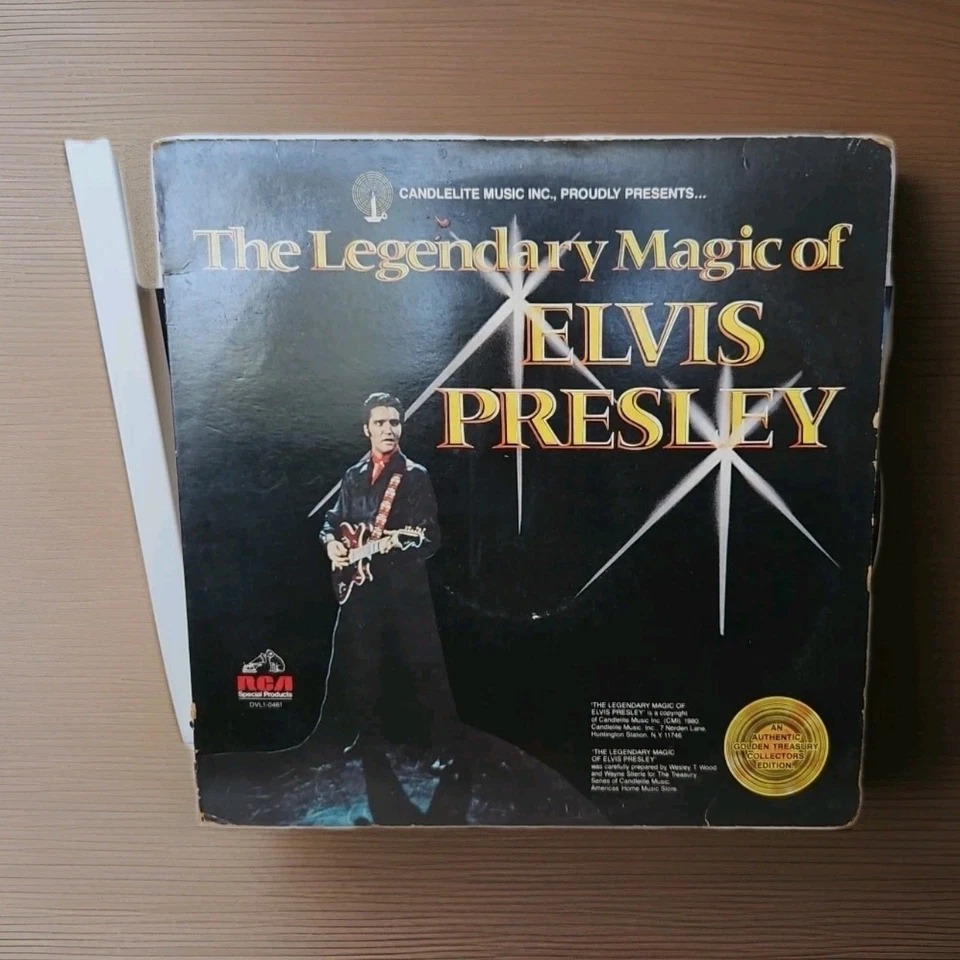 Lot Of2 Elvis LPs~You Will Never Walk Alone & Legendary Magic Of Elvis Presley** Foto 2 de 4