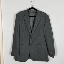 Stafford Ellinson Checked Wool Blazer – Made in Fiji – Size 100