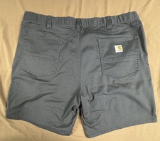 Carhartt Force 5 Pocket Work Shorts Men's Sz 40 Trades Durable Relaxed Fit