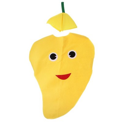 Assorted Kids Nonwoven Fruits Vegetables Costume Outfit Hat Set Fancy Dress