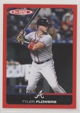 2019 Topps Total Red /10 Tyler Flowers #878A ux6