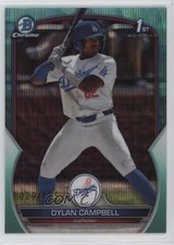 2023 Bowman Draft Chrome Aqua Wave Refractor 29/125 Dylan Campbell #BDC-181 4jh