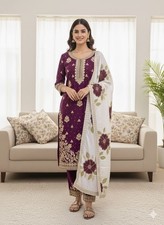DESIGNER WEDDING SALWAR KAMEEZ PARTY WEAR PAKISTANI NEW INDIAN DRESS BOLLYWOOD