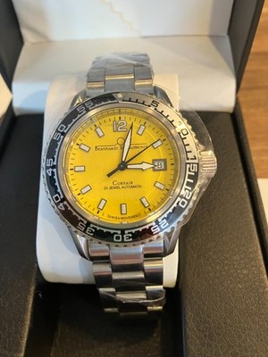 NOS Swiss ETA  Bernhardt Instruments Dive watch Corsair Limited Edition Rare
