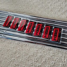 NEW Uncut KBS Tour Steel Iron Shaft X-Stiff Flex 4-PW 7 Shafts .355 Taper Tip