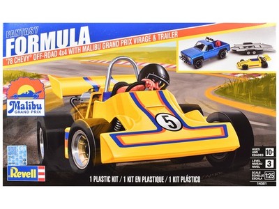 Revell 14581 1/25 Level 3 Model Kit 1978 Chevrolet Off-Road 4x4