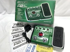 ZOOM A2.1u Acoustic Guitar Multi Effects Pedal Processor with Box & Manual