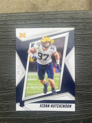 2022 Panini Chronicles Draft Picks - Rookies & Stars Aidan Hutchinson #16 Purple