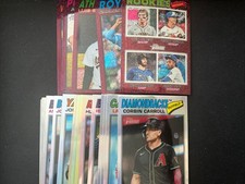 2026 Topps Heritage Chrome & Burgundy Refractors Lot Of 28 Baseball Cards