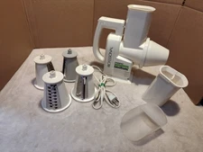 VTG Presto 02970 Professional SaladShooter Electric Slicer/Shredder TESTED WORKS