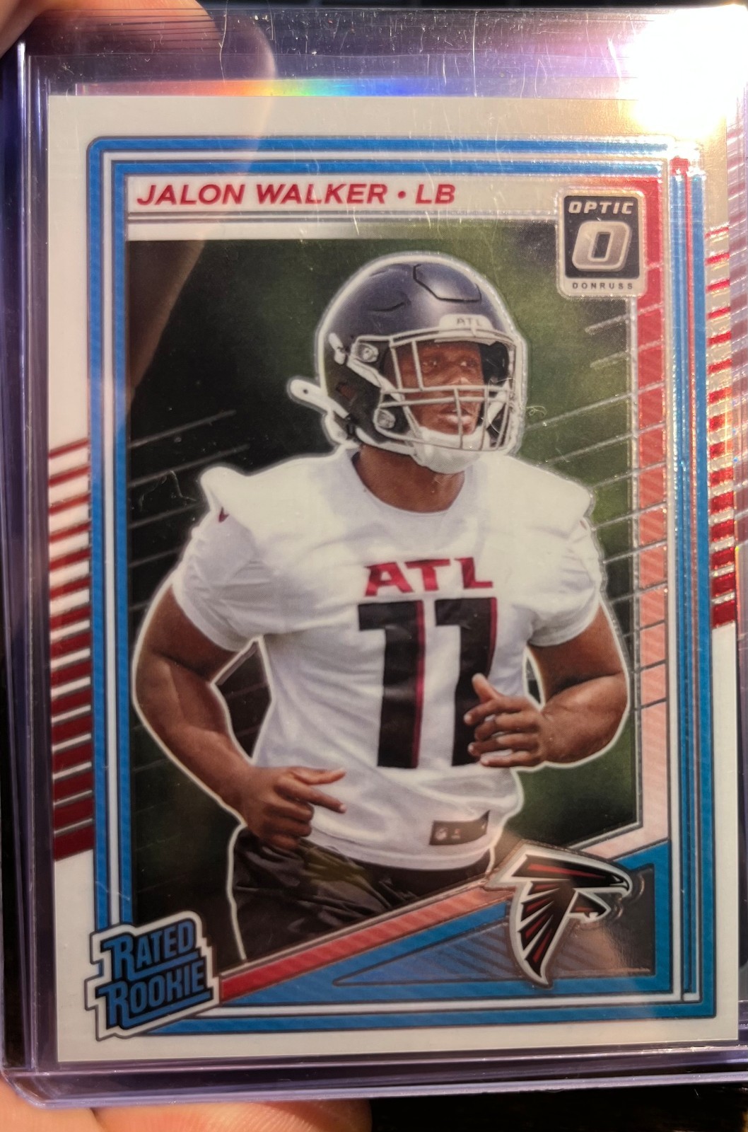 2025 Panini Donruss Optic - Rated Rookie Jalon Walker #290 (RC)