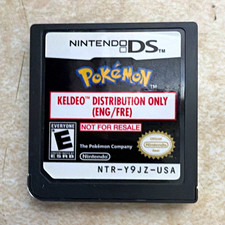 Nintendo DS Pokémon Keldeo Distribution Only Not for Resale NTSC-U/C E