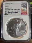 2024 Silver Eagle NGC MS70 Don Everhart