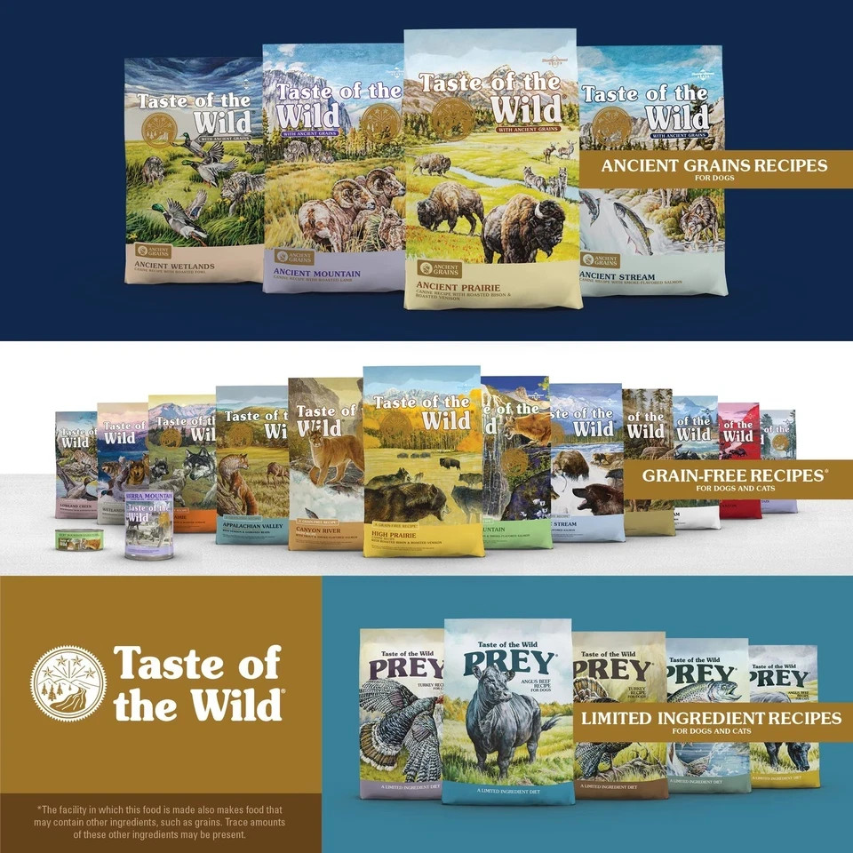 Taste of the Wild Ancient Stream Smoke-Flavored Salmon with Ancient Grains Dry D