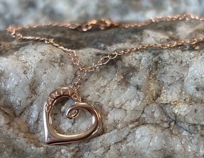 Clogau Armband 9 kt Rotgold Cariad Herz 19 cm selten 375