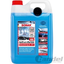 1x 5 Liter SONAX ANTIFROST+KLARSICHT CITRUS BIS ZU -20°C SCHEIBEN FROSTSCHUTZ