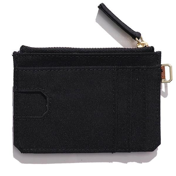 Carhartt WW0245-W Black Coin Case Compact Wallet Card & Coin
