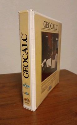 GeoCalc GEOS C64 / 128 Markt&Technik 1988 Ringordner Handbuch + Disk