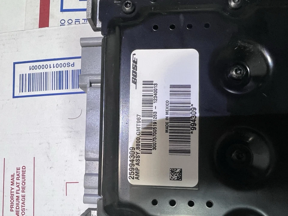 2010-2016 GMC Enclave Acadia Traverse Bose Audio Stereo Amplifier Amp 25994309 - Image 3 of 3