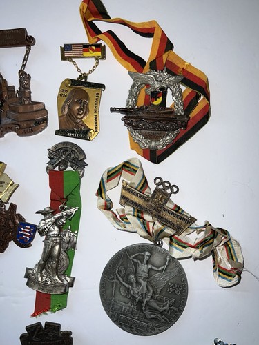Vintage German Wanderung Medals Rare Lot of 17 Olympics Military 1970’s Pictures - Picture 3 of 18