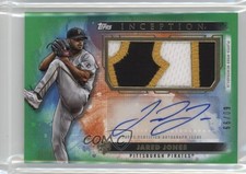2024 Topps Inception Green 60/99 Jared Jones #APC-JJ Patch Auto 12pd