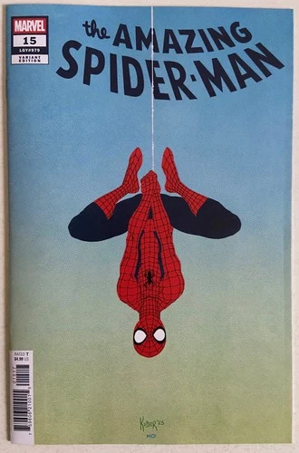 AMAZING SPIDER-MAN #15 Kuder 1:25 VARIANT Kelly Larraz 2025 NM 1st print