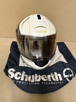 Schuberth C3 weiß mit Dekor Gr.M