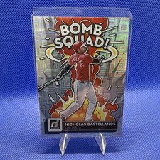 2022 Donruss Nicholas Castellanos Bomb Squad Vector #BS-10