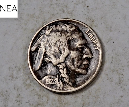 1923 Buffalo Nickel ~ Almost Uncirculated AU ~ ZB803