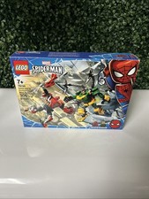 LEGO 76198 Spider-Man & Doctor Octopus Mech Battle Set Parts List
