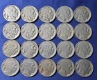 Lot of 20 1910-30's 🔥 Buffalo Nickels 🔥 Most Have Readable Dates.