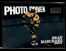 2022-23 O-Pee-Chee Platinum Brad Marchand #PD-6 Photo-Driven