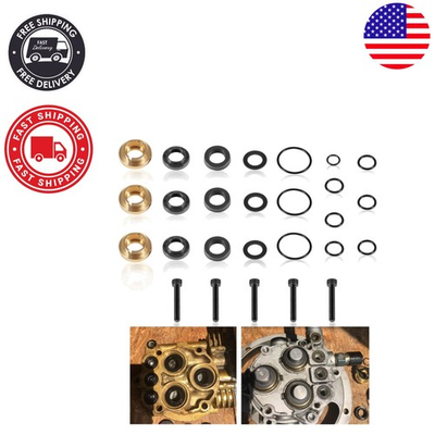 #ad Alloy Steel Pressure Washer Seal Set – Prevent Leaks with 27 Essential Parts $37.99
