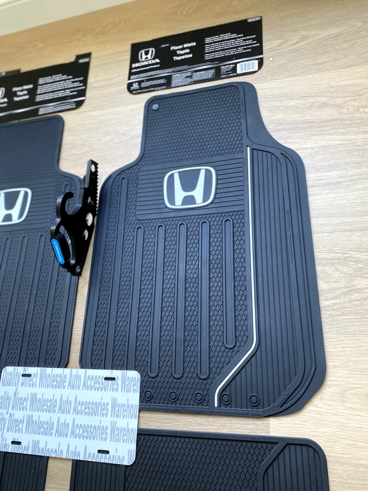 ⭐️⭐️⭐️⭐️⭐️ JUEGO DE 6 PIEZAS HONDA Alfombrillas / Parasol / Cubierta Volante Foto 4 de 4