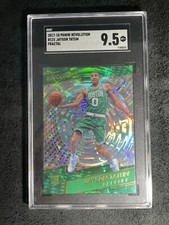 2017-18 Jayson Tatum Revolution Fractal Rookie SGC 9.5 Celtics
