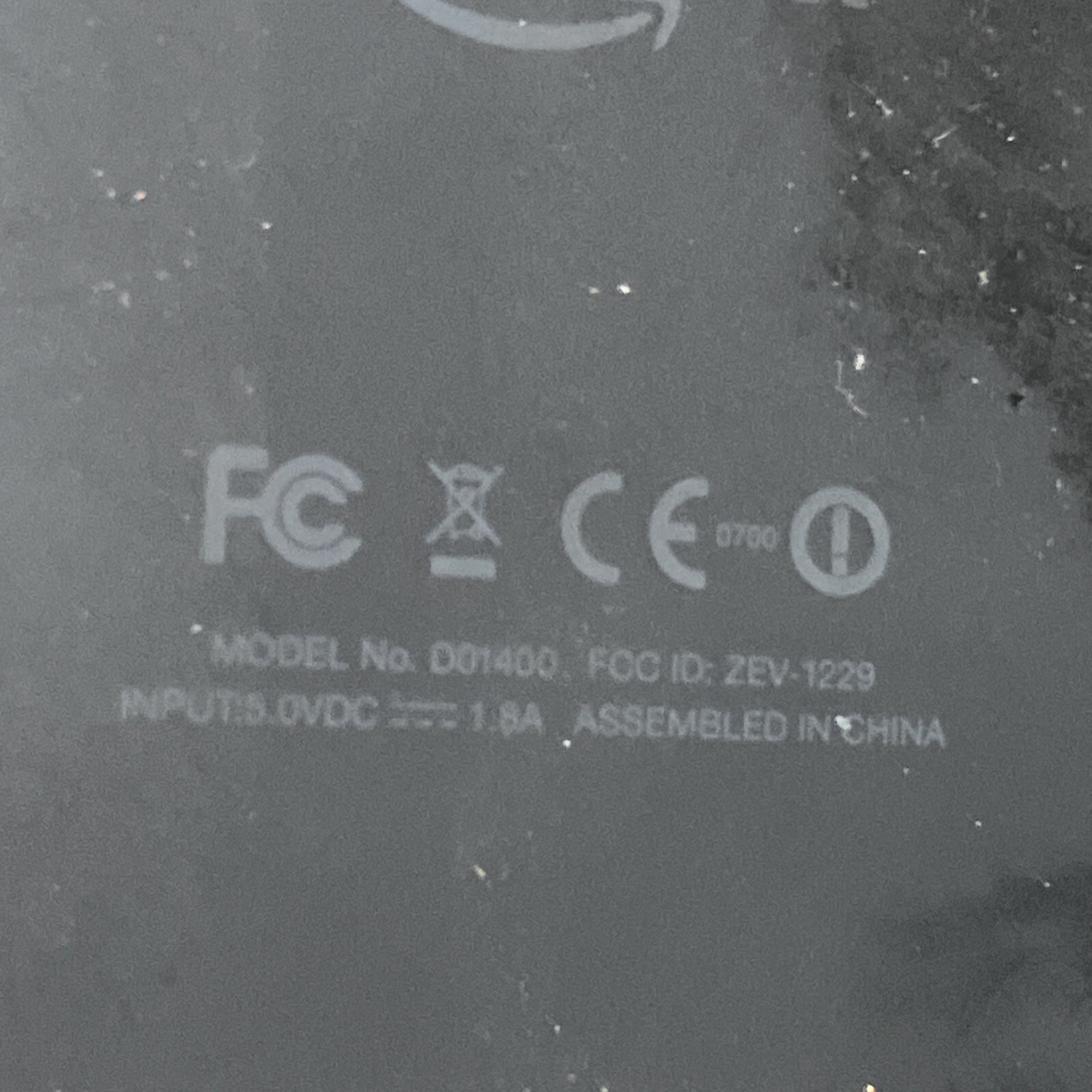 Amazon Kindle Fire 7" D01400 1st Gen 8GB Wifi Tablet BLACK w/ Charger