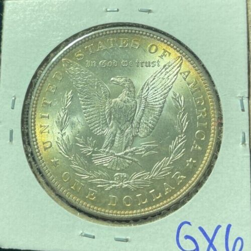 Dólar de plata Morgan 1882-P ~bu ~buena moneda~ ref #d/s - Imagen 2 de 2