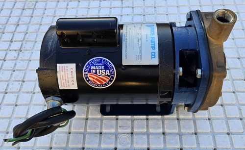 PRICE PUMP CO 3501-0124 1 HP PUMP SINGLE PHASE MOTOR 516-575-S111-1324