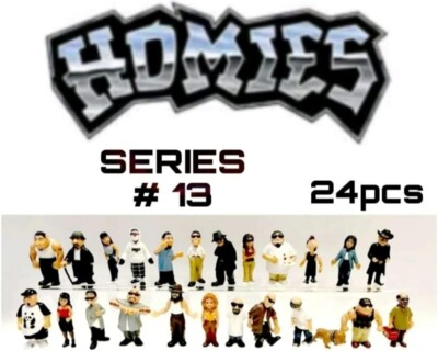 #ad Homies Series 13 and Series 14 set of 24 each loose sets in a baggie Mint $79.99