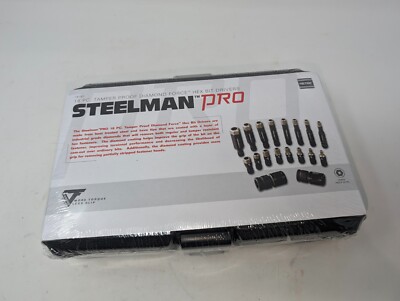 STEELMAN PRO 18pc Metric Tamper Proof Diamond Force Hex Bit Drivers 78783 (UR)